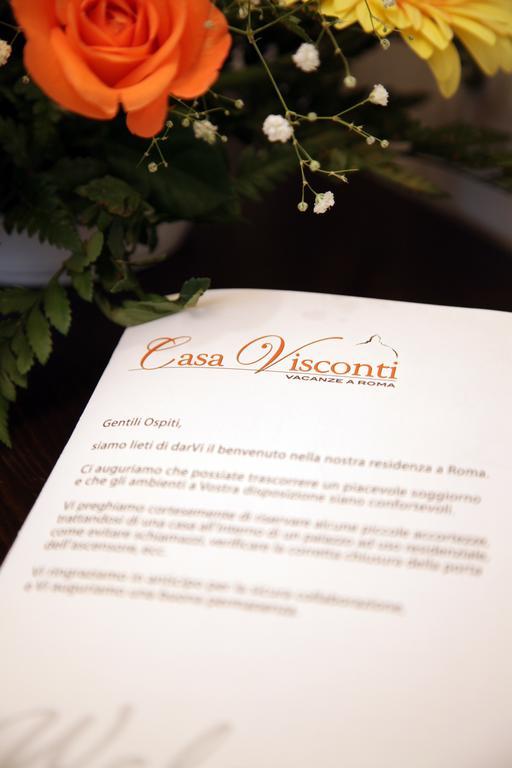 Casa Visconti Lejlighed Rom Eksteriør billede